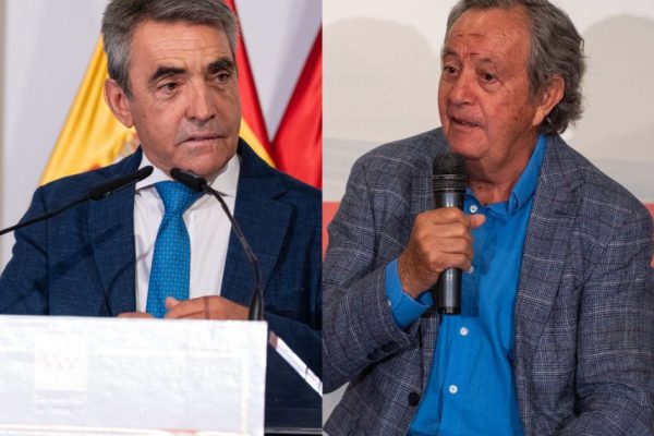 El Capea y Victorino, coloquio en la mañana de la Final de la Copa Chenel