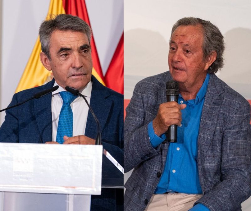 El Capea y Victorino, coloquio en la mañana de la Final de la Copa Chenel